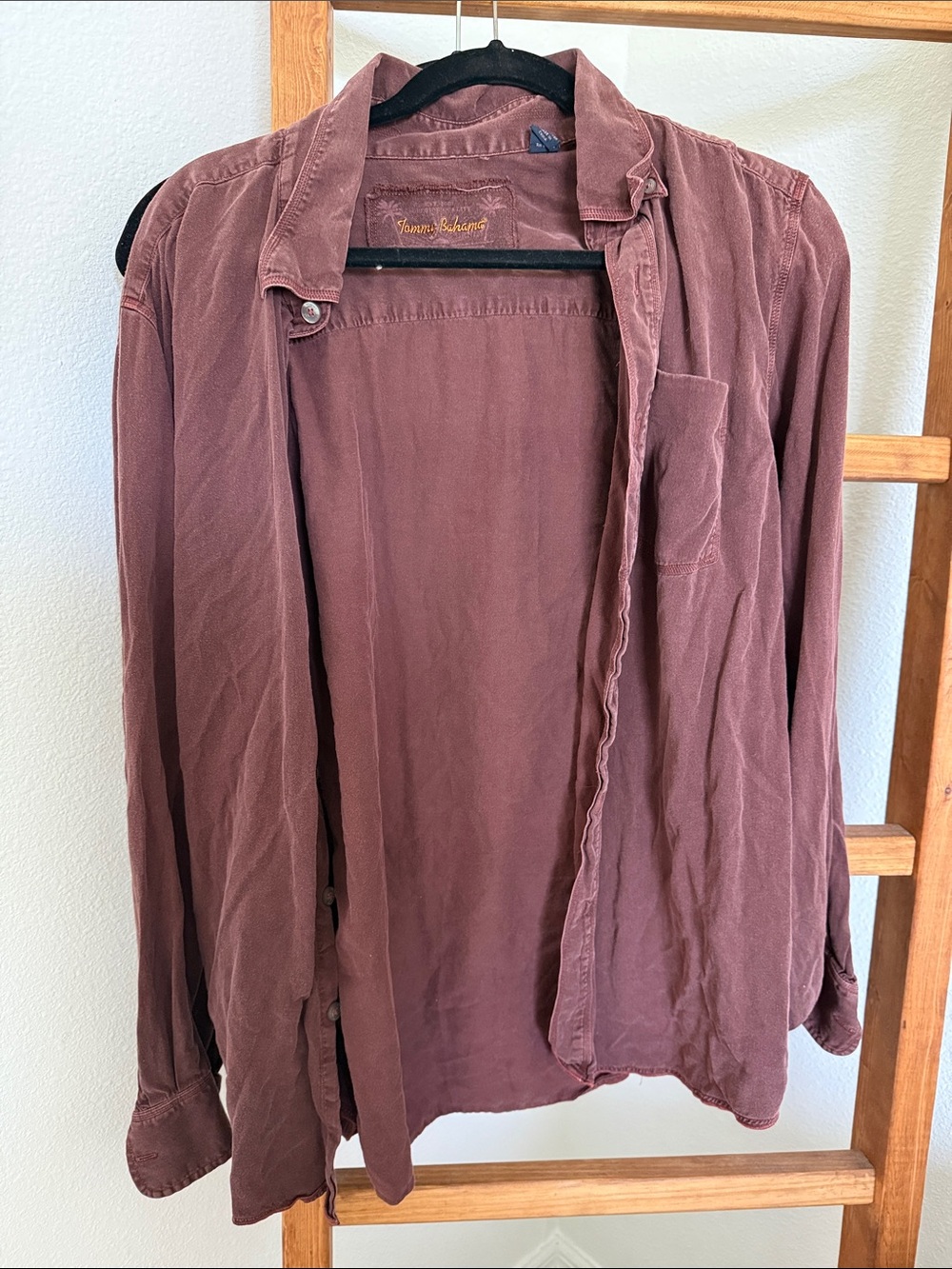 Tommy Bahama Men's Button-Down Shirt - Mauve